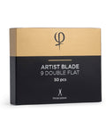 PhiBrows 9-Double-Flat Blades 50pcs
